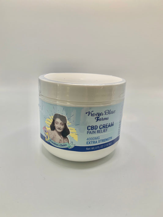 Kona Blue Farms 4,000mg CBD 4oz Cream