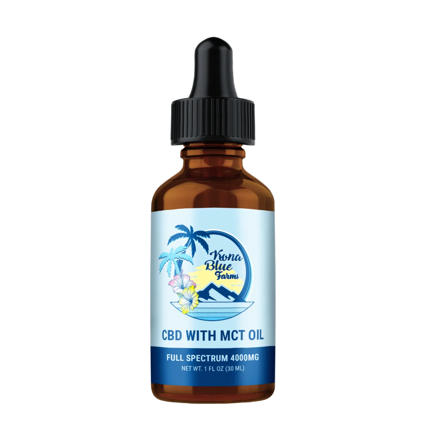 Kona Blue Farms 4,000mg CBD 1oz Tincture