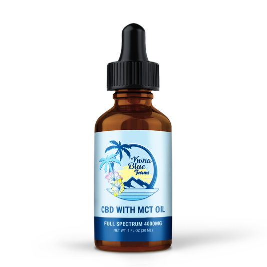 Kona Blue Farms 4,000mg CBD 1oz Tincture