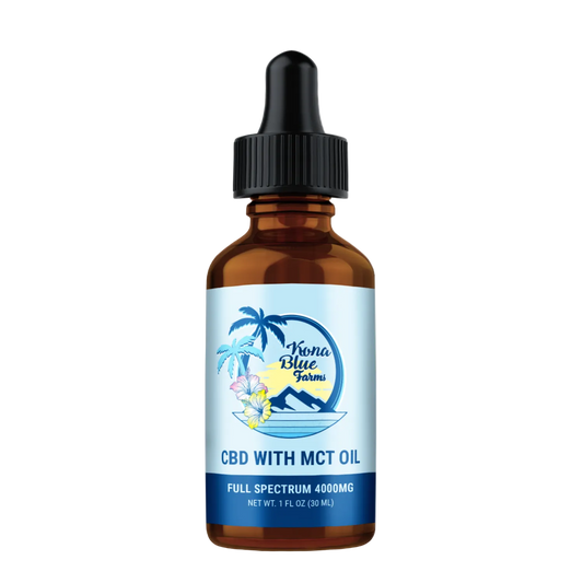 Kona Blue Farms 4,000mg CBD 1oz Tincture