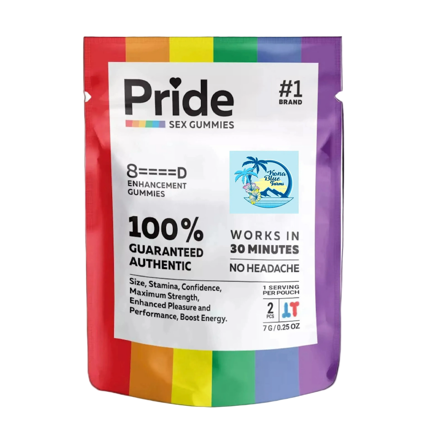 Pride Male Enhancement Gummies - 2-Pack