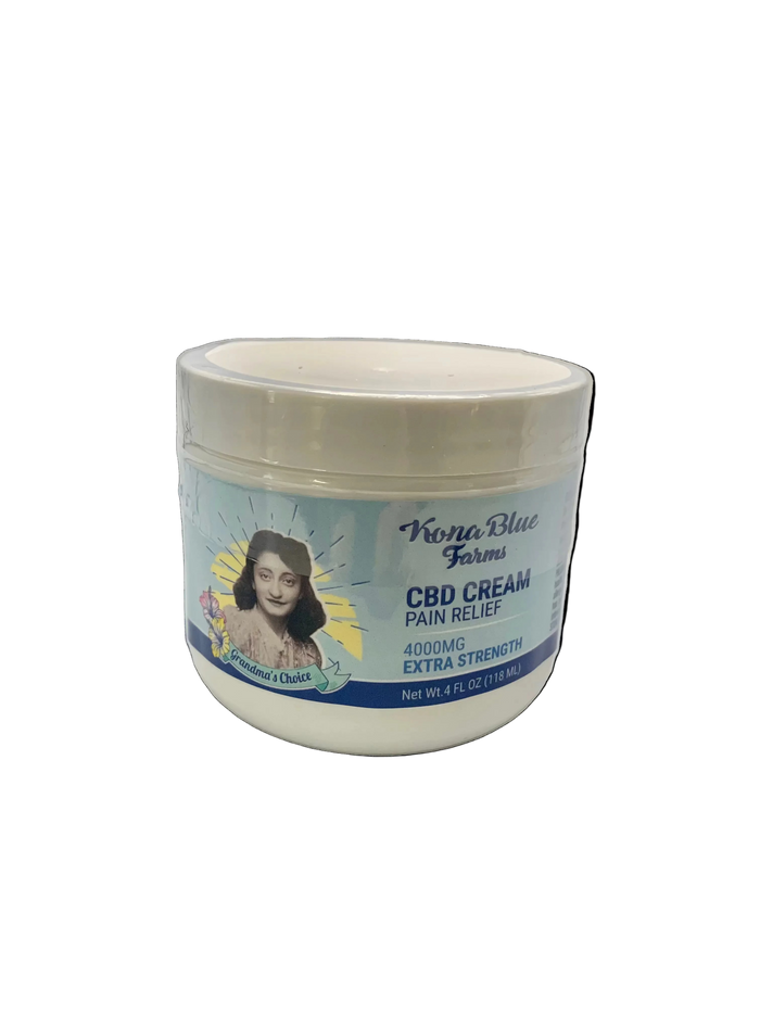 Kona Blue Farms 4,000mg CBD 4oz Cream