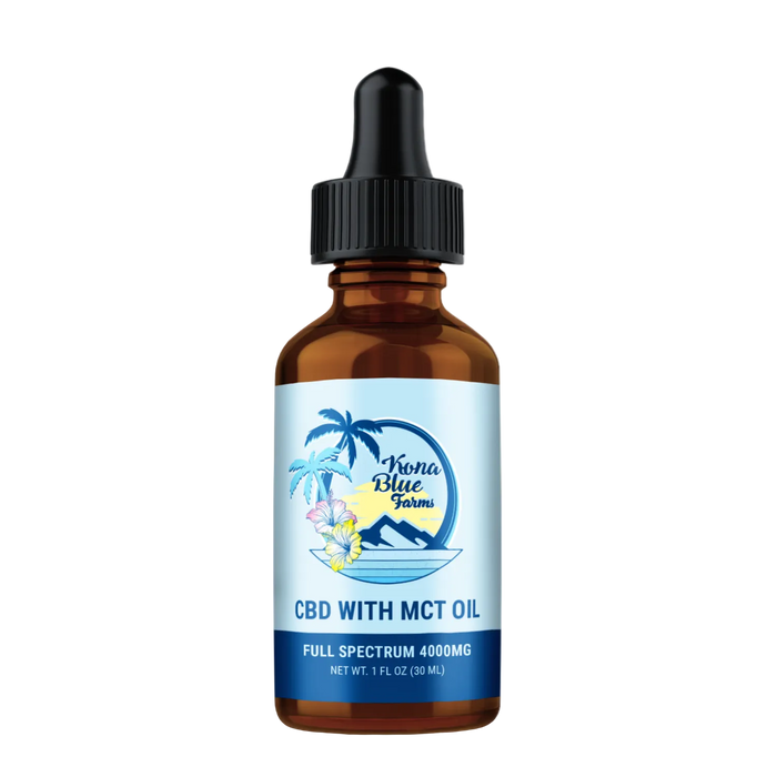 Kona Blue Farms 4,000mg CBD 1oz Tincture